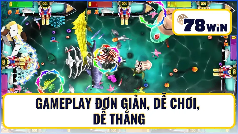Gameplay đơn giản, dễ chơi, dễ thắng