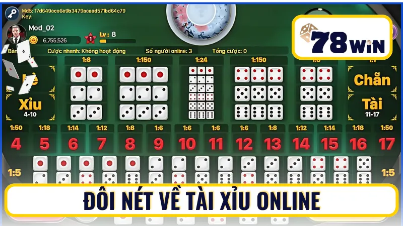 Khám phá đôi nét về game Tài Xỉu Online